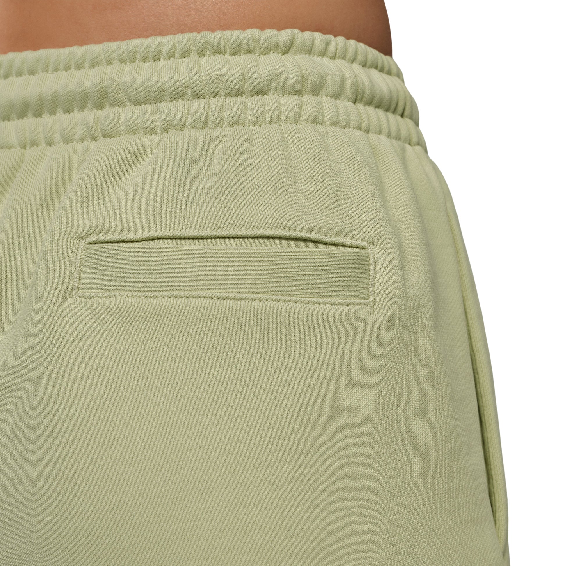 (WMNS) Jordan Flight Fleece shorts 'Olive Aura Lawn' IF1155-371