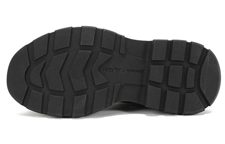 (WMNS) Alexander McQueen Tread Slick Boot 'Black' 595469WHZ281081