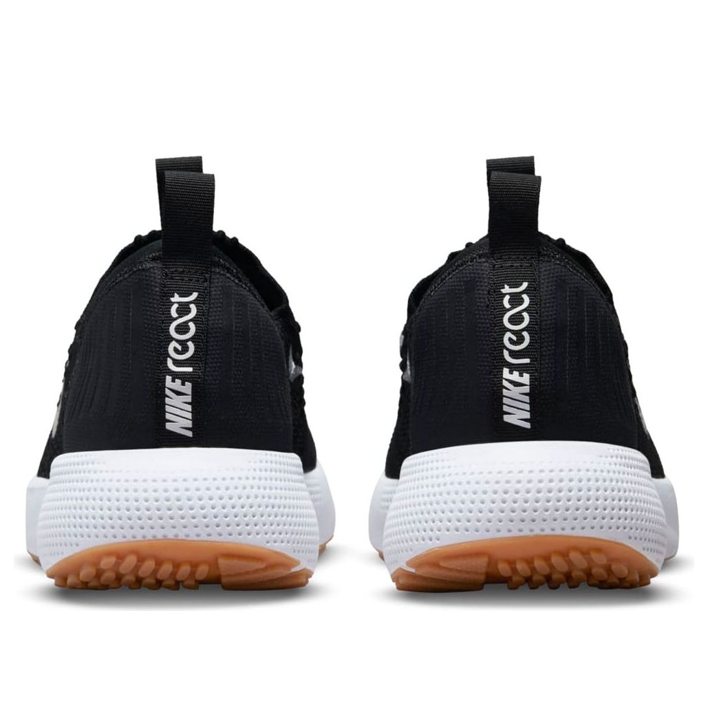 (WMNS) Nike React Escape Run Flyknit 'Black White' DC4269-001