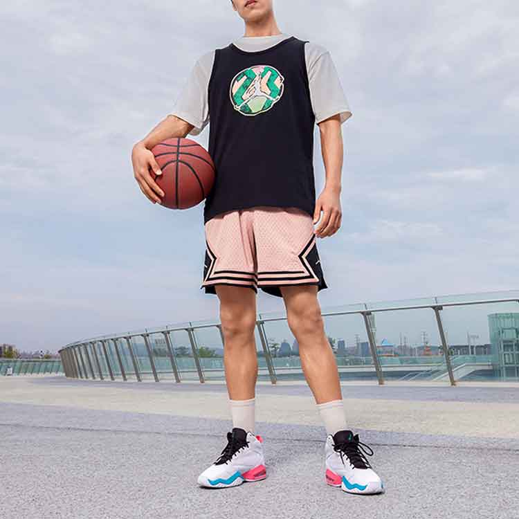 Air Jordan Pattern Printing Sports Vest Men's Black DQ5878-010