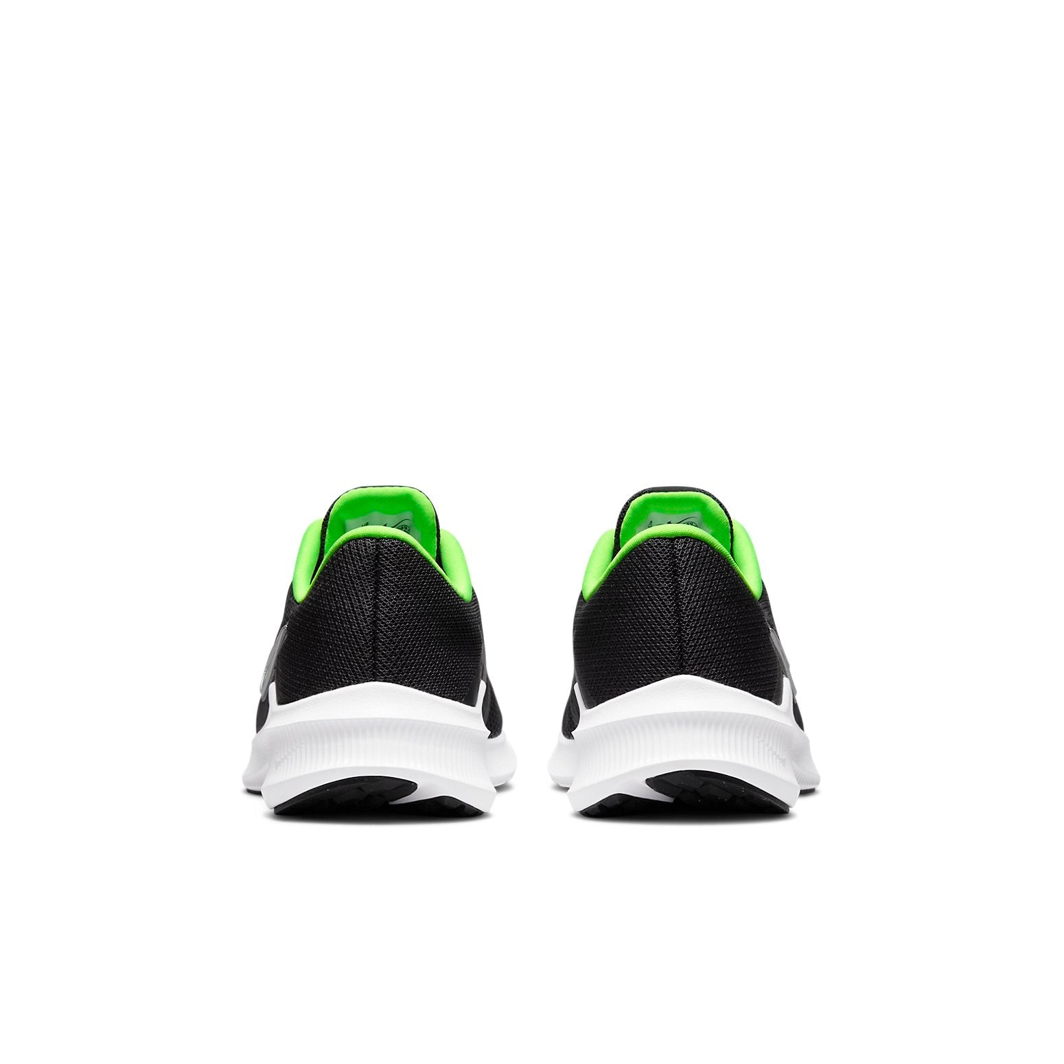 (GS) Nike Downshifter 11 Low-Top Black/Green CZ3949-020