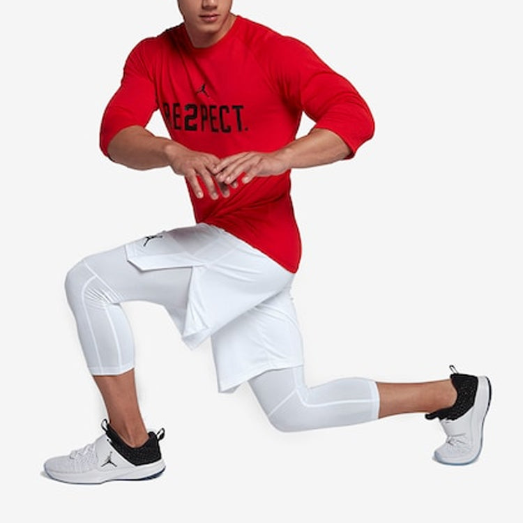 Air Jordan DRI-FIT 23 ALPHA 3/ Training Leggings White 89226-100 892246-100