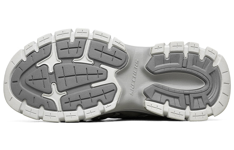 Skechers Stak-Ultra Low-Top Running Shoes Grey/White 66255-GYW