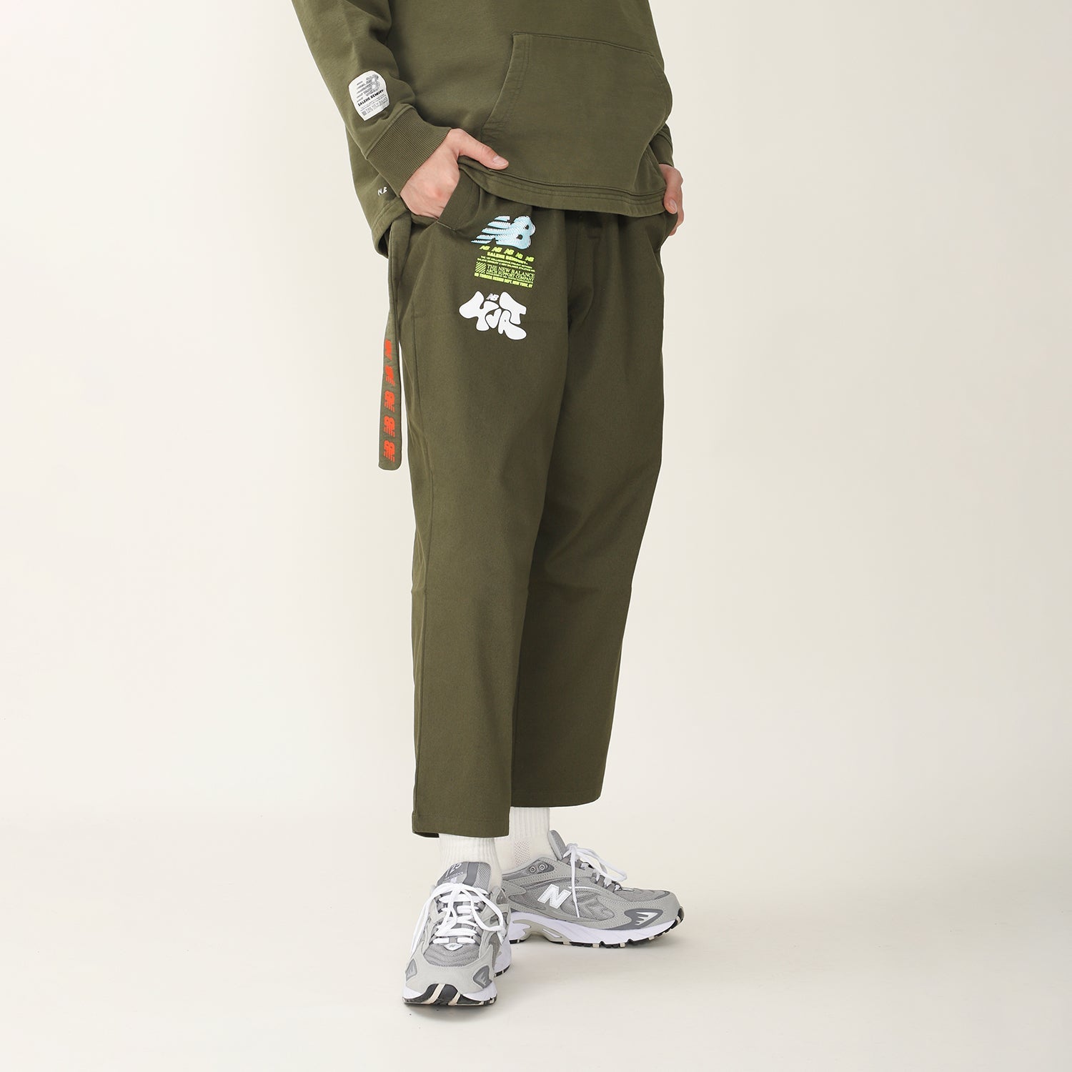 New Balance x Salehe Yurt Pants Asia Sizing 'Oak Leaf Green' MP11563-OLG