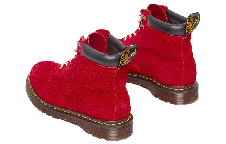 Dr.Martens 939 Ben Suede Hiker Style Boots 'Dms Red' 31080953