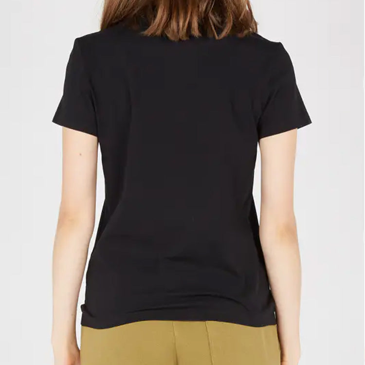 KENZO Large Eye Pattern Printing Short Sleeve Black F962TS7334YD-99