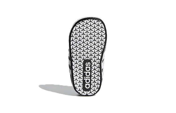 (TD) adidas VL Court 2.0 'Black White' EE6911