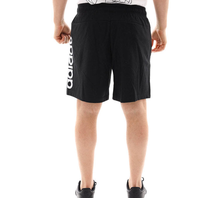 adidas E LIN SHRT SJ Sports Knitted Shorts Men Black DQ3109
