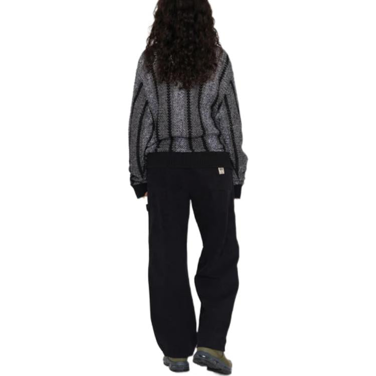 Stussy Baja Loose Gauge Sweater 'Grey' 117148