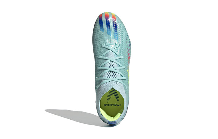 (GS) adidas X Speedportal.1 FG 'Al Rihla Pack - Clear Aqua' GW8433