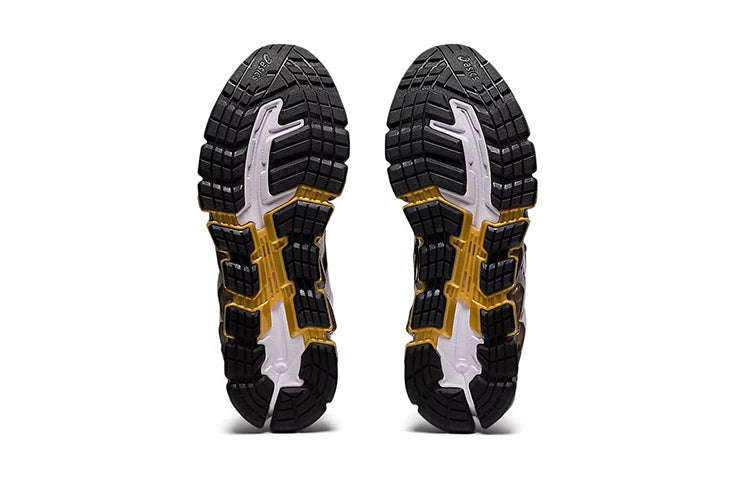 (GS) ASICS Gel Quantum 360 6 Shoes White/Black/Golden 1204A001-101