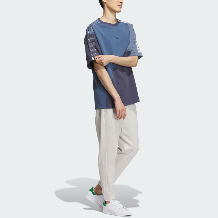 adidas Originals TOC Graphic T-Shirts 'Blue Purple' IN1010