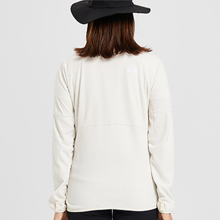 (WMNS) THE NORTH FACE Outdoor Sports Fleece Hoodie White 49AZ-K82
