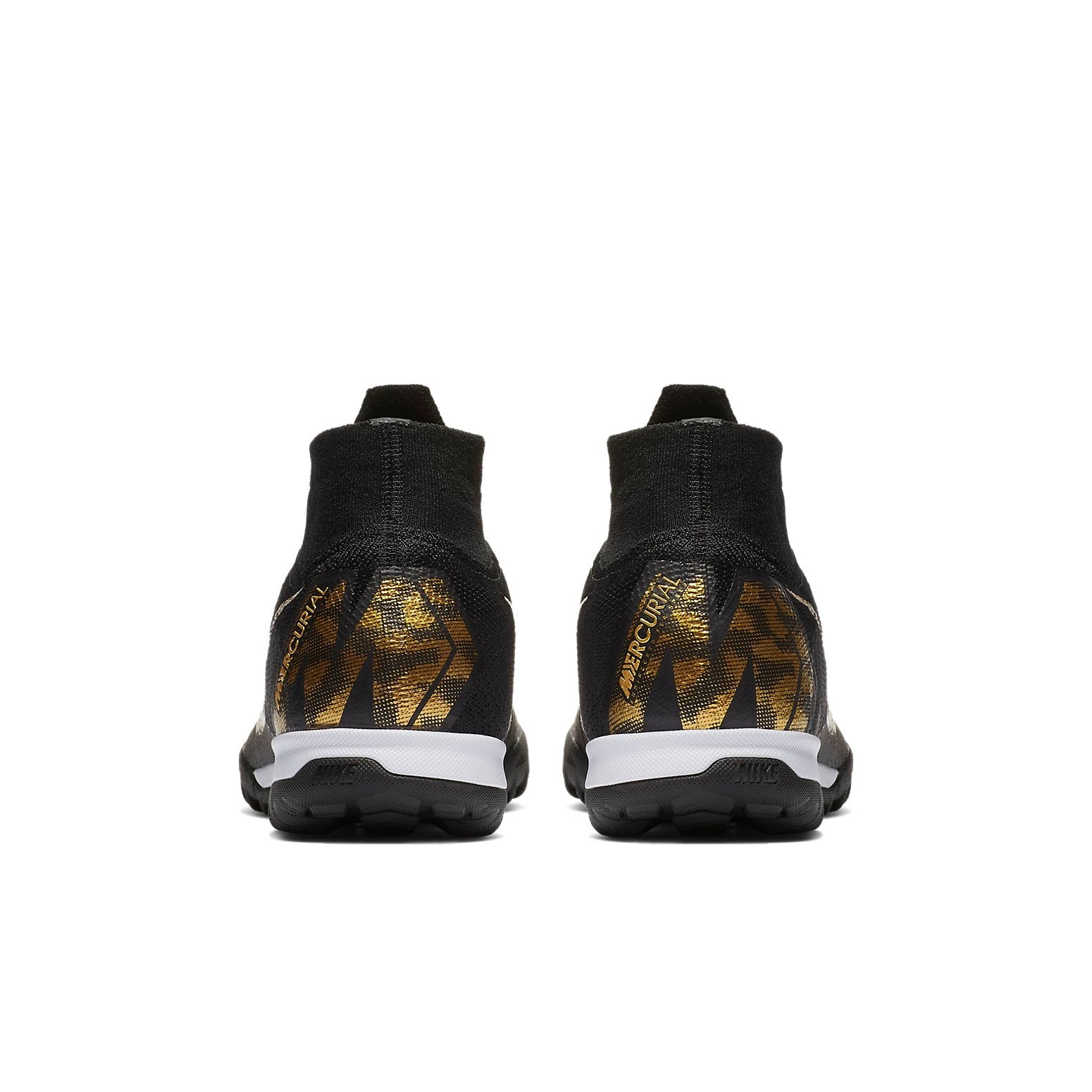 Nike Mercurial SuperflyX 6 Elite TF Turf 'Black Gold' AH7374-077