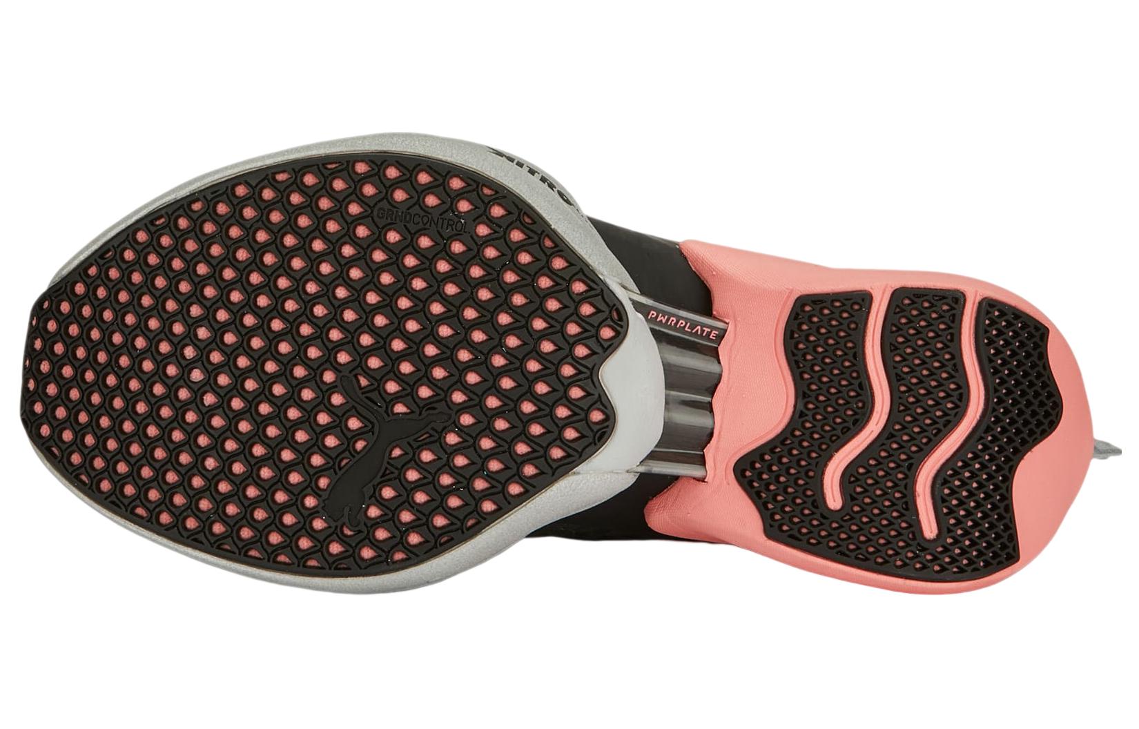 (WMNS) PUMA Fast-R Nitro Elite Carbon 'Black Carnation Pink' 376900-01