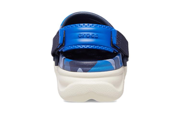 (GS) Crocs Duet Max 2 Camo Redux Clogs 'Navy Stucco' 209120-46K