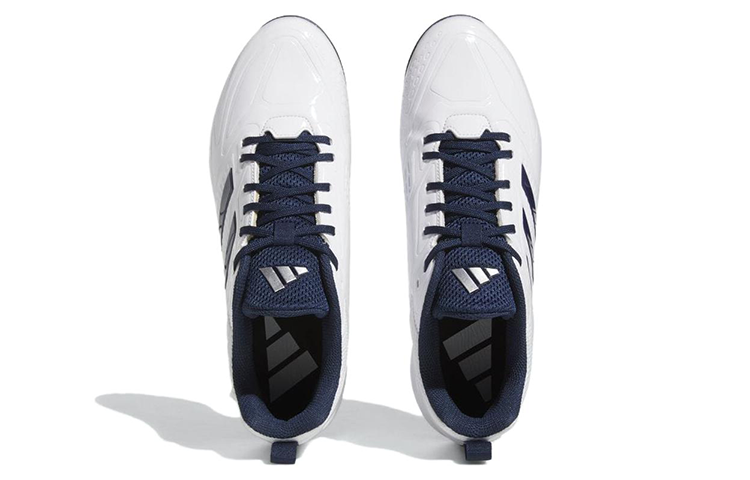 adidas Stabile 5 Low Cleats 'White Navy Blue' GW1949