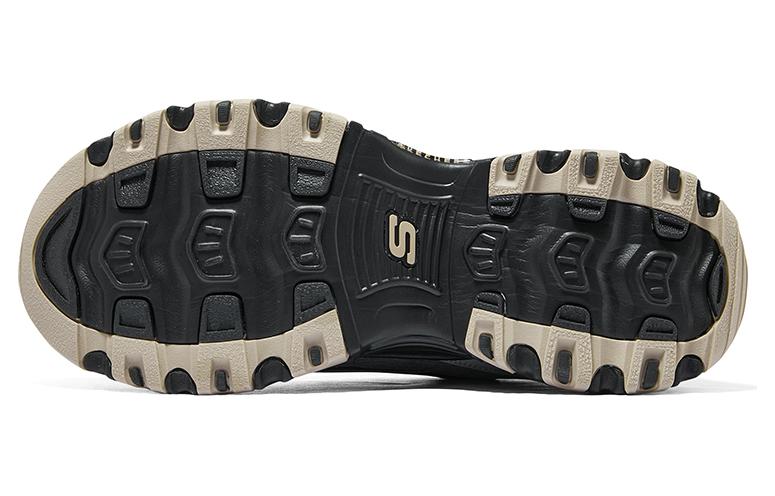 Skechers D'lites 1.0 Marathon Running Shoes 'Black Grey' 894265-BKGY