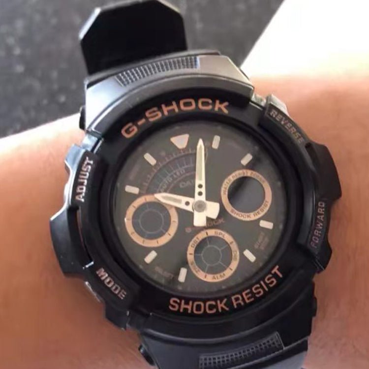 CASIO G-Shock Analog-Digital 'Black' AW-591GBX-1A4PR