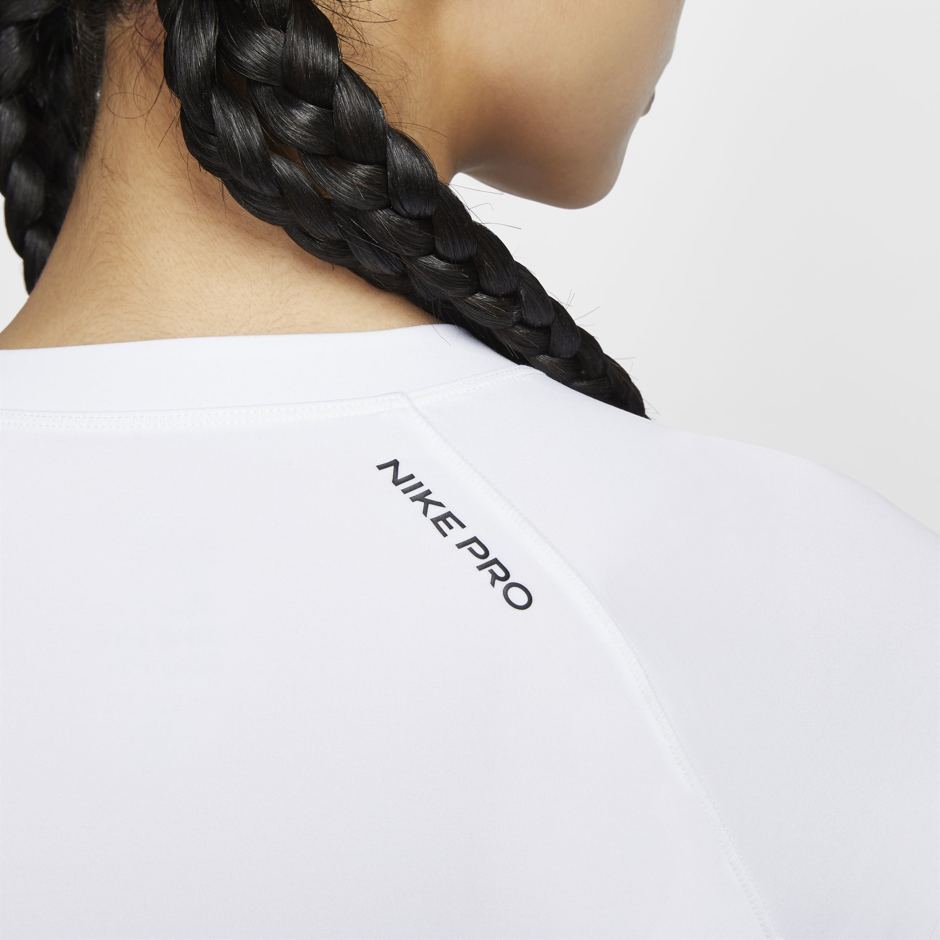 (WMNS) Nike Pro Dri-FIT Base Layer T-Shirt 'White' FV7846-100