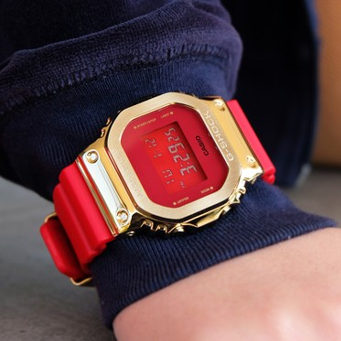 CASIO G-Shock Square 'Red' GM-5600CX-4