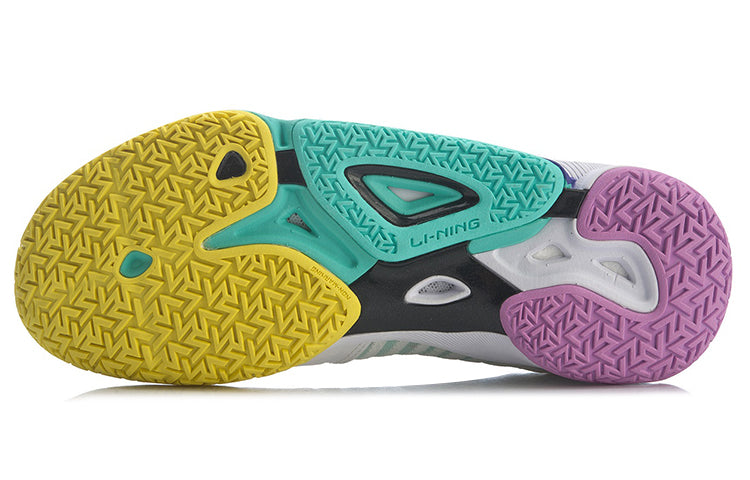 (WMNS) Li-Ning Dagger 4 'White Blue Purple' AYAR002-1