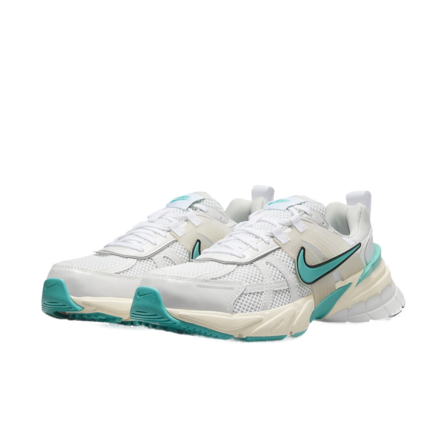 (WMNS) Nike V2K Run 'White Dusty Cactus' FD0736-105
