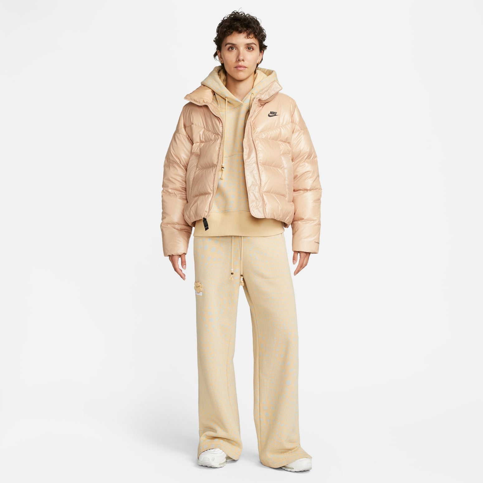 (WMNS) Nike Therma-FIT City Series Puffer Jacket 'Beige' DH4079-200