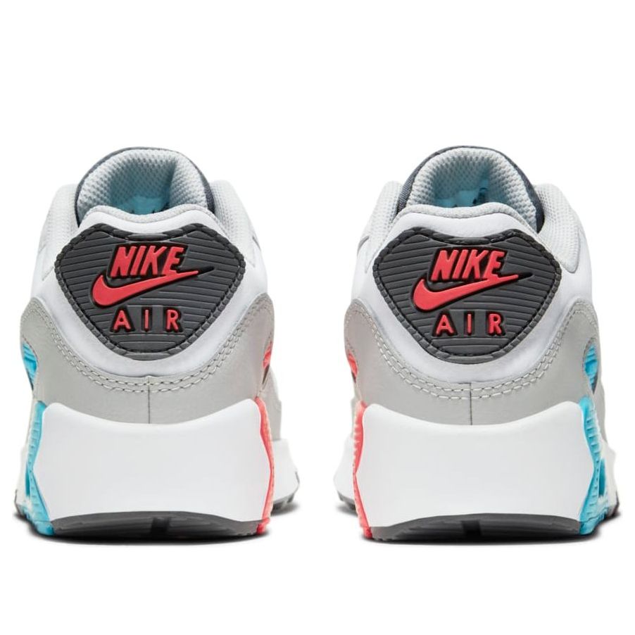 (GS) Nike Air Max 90 Leather 'White Chlorine Blue' CD6864-108