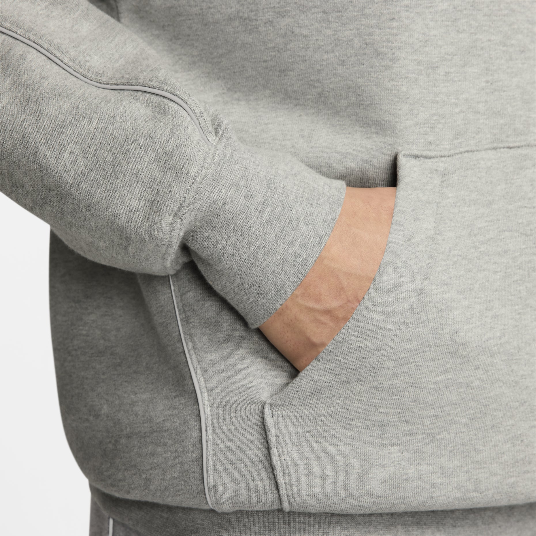 Nike x NOCTA Drake Fleece Hoodie 'Grey' FN7659-063