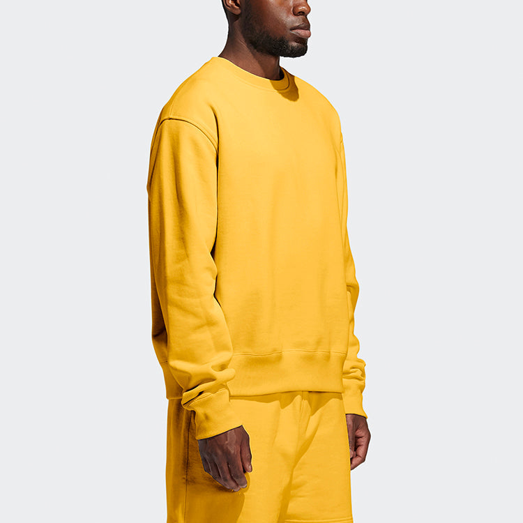 adidas x Pharrell Basics Crew Sweatshirt 'Yellow' GL6288
