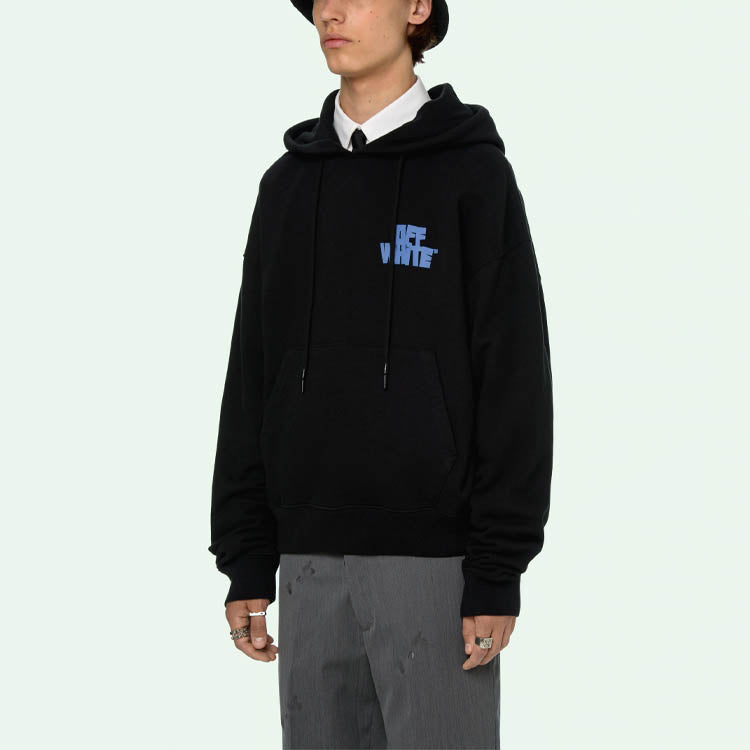 Men's Off-White SS21 Alphabet Printing Black OMBB037R21FLE0031040