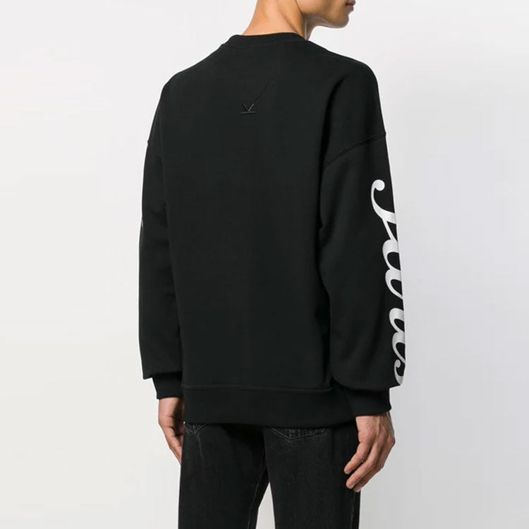Men's KENZO Embroidered Pattern Long Sleeves Black F965SW0904MD-99