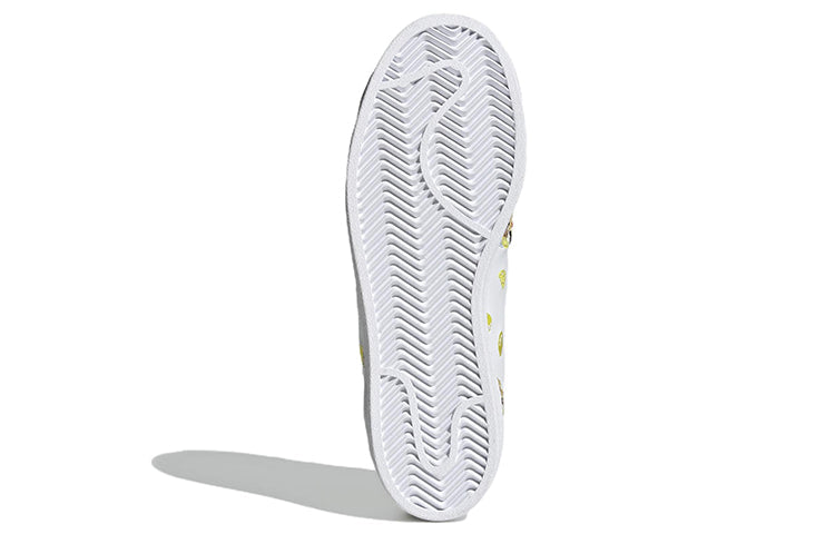 (WMNS) adidas Originals Superstar 'White Yellow' H05672
