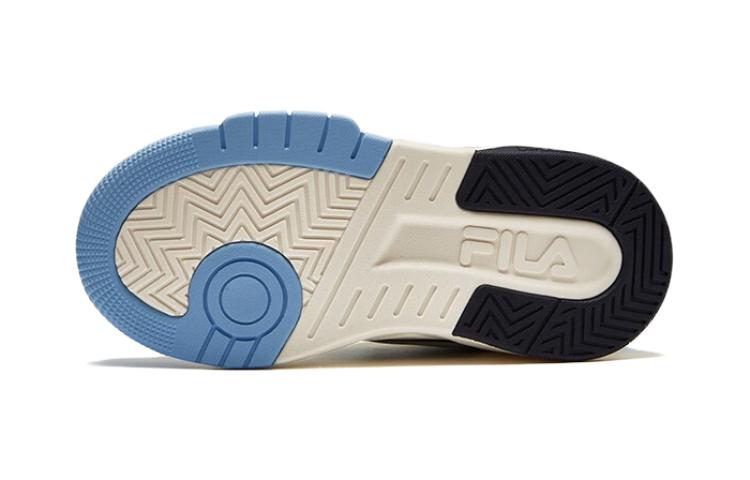 (GS) FILA High-Top Skate Shoes 'White Black Blue' K14B341301FBG