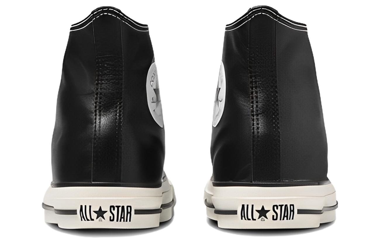 Converse All Star Olive Green Leather High Top 'Black' 31309180