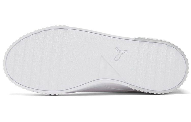 (WMNS) PUMA Carina Crew Untamed Su For Casual Shoes White/Black 375960-02