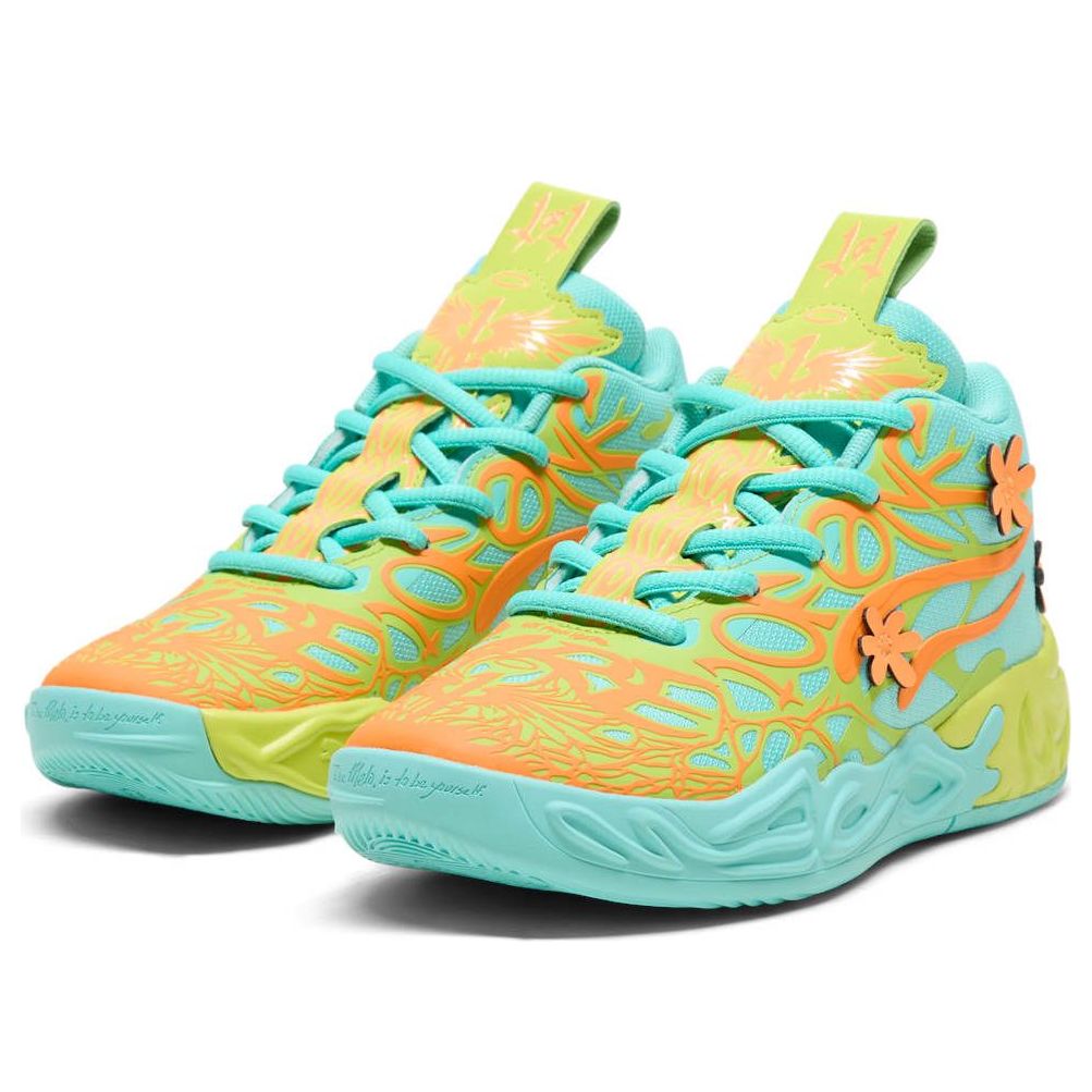 (PS) PUMA MB.04 x Scooby-Doo 'Aquatic Lime Smash Heat Fire' 400669-01
