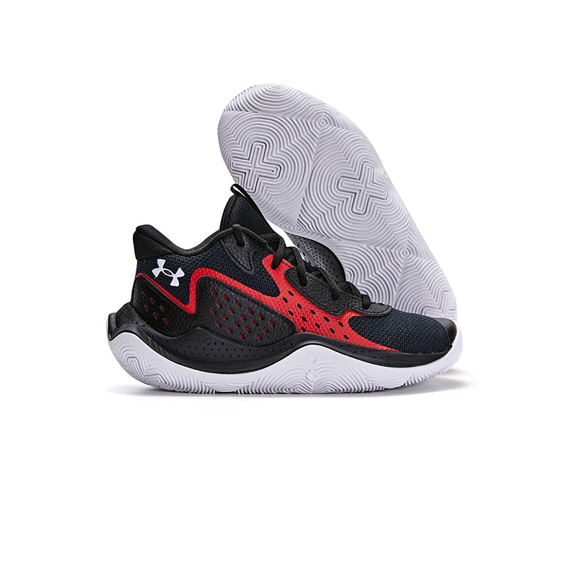 (GS) Under Armour Jet '23 'Black Red' 3026635-001-NEW