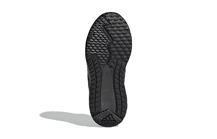 (GS) adidas Fortafaito Elastic Laces Top Strap K 'Black' FY6664