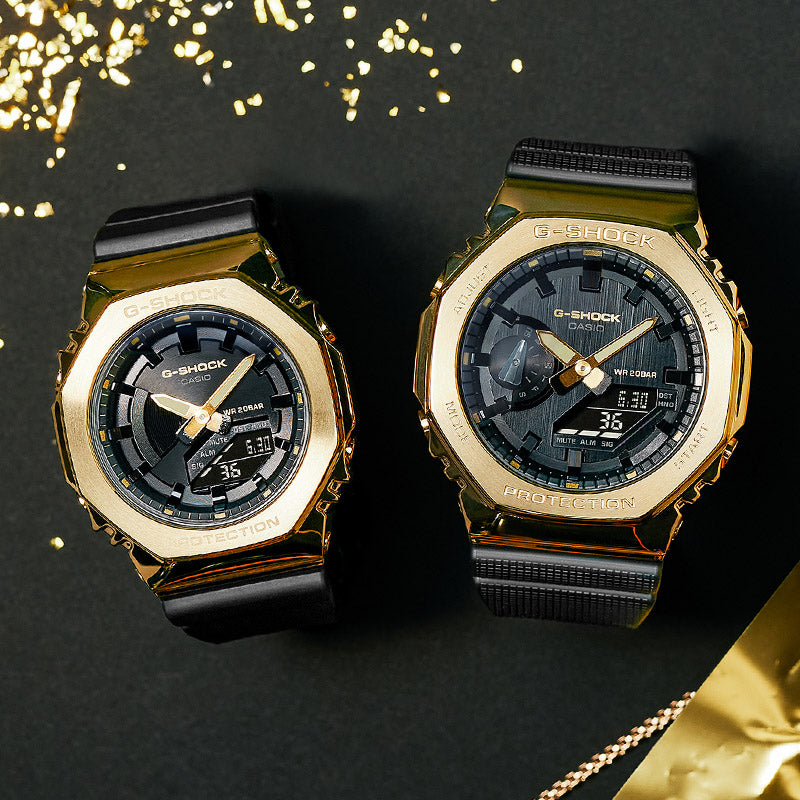 CASIO G-Shock Analog-Digital 'Black Gold' GM-2100G-1A9PR