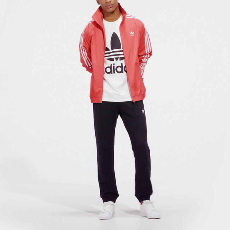 adidas originals Casual Cozy Sports Jacket Red FM9882