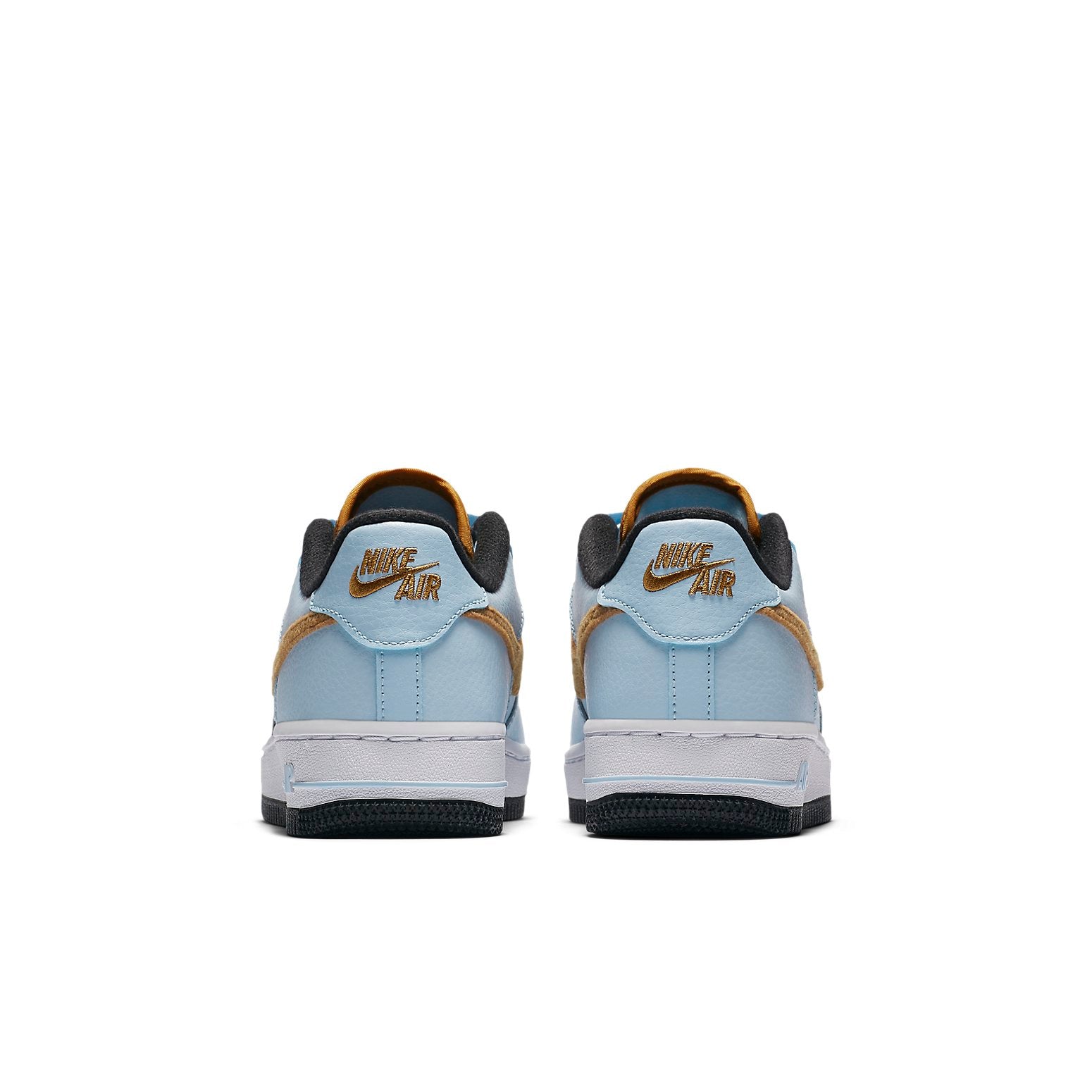 (GS) Nike Air Force 1 Felt 'Celestine Blue Gold' BV6058-400