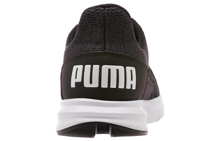 (WMNS) PUMA Enzo Street Heather Running Shoes Black 192350-01