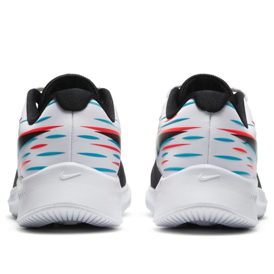 (GS) Nike Star Runner 2 Light 'Black White Red' CN7830-100