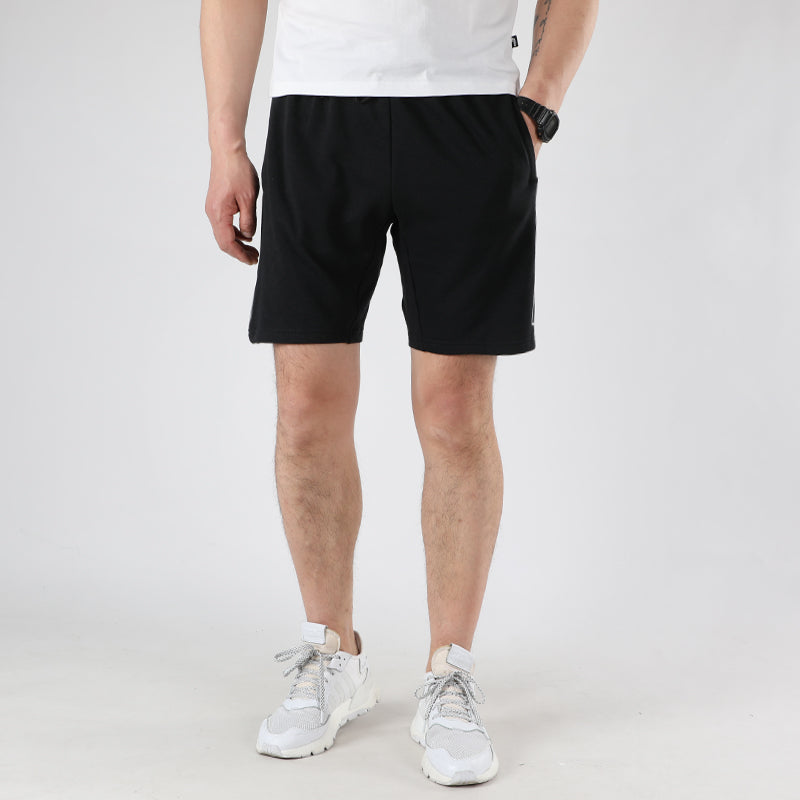 adidas Logo Pattern Knit Sports Shorts Black FP7952