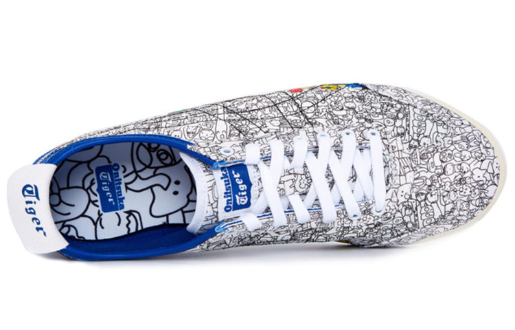 Onitsuka Tiger x Kanta&Kaede Mexico 66 Sneakers 'White Black Blue' 1183A472-100