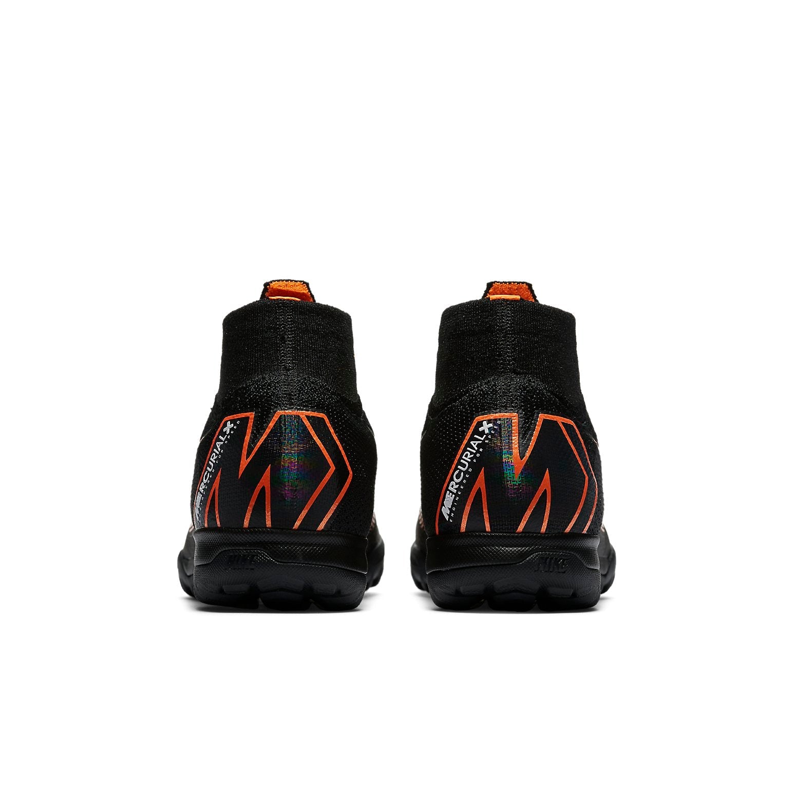 Nike Mercurial SuperflyX 6 Elite TF 'Black Red Orange' AH7374-081