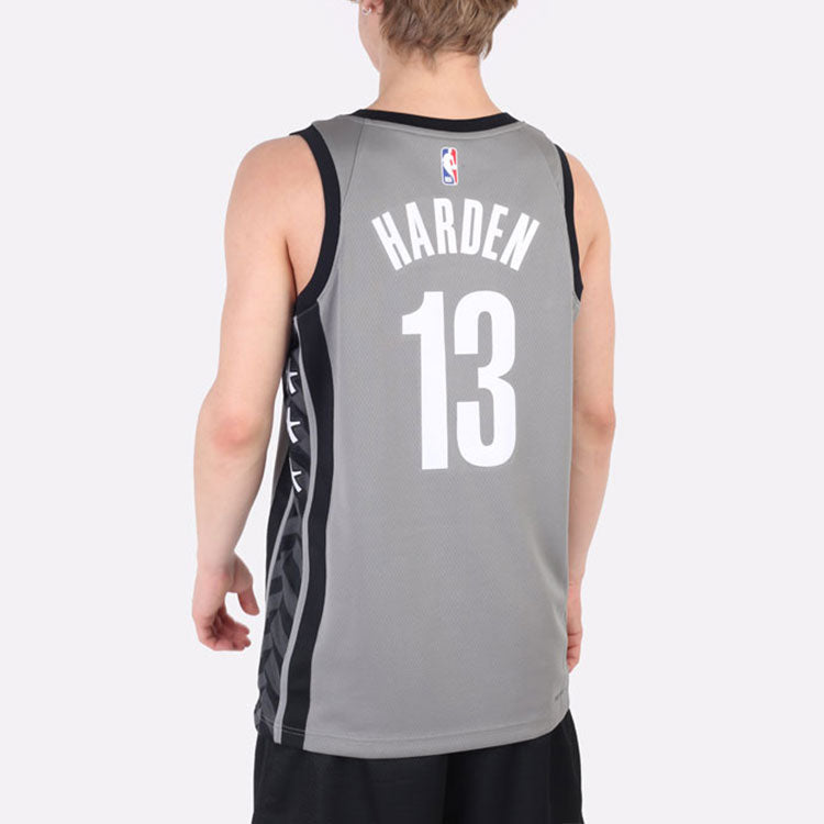 Nike NBA Brooklyn Kevin Durant 20 Basketball Jersey 'Grey White' CV9469-002