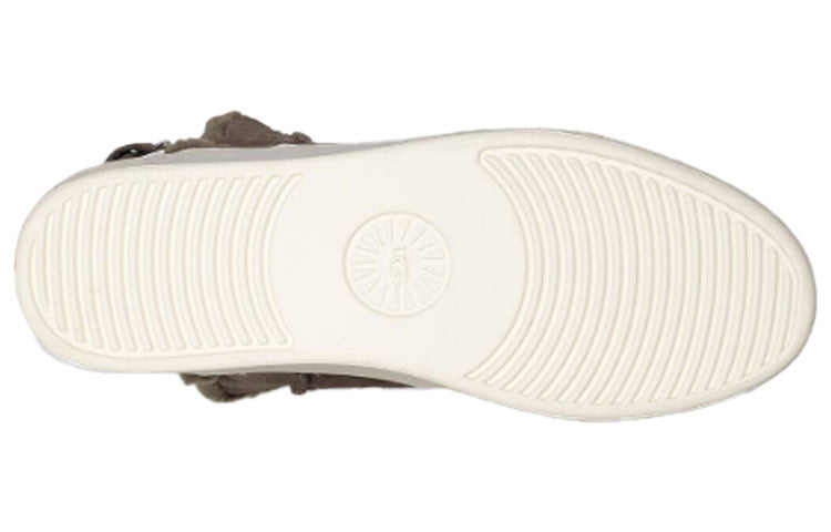(WMNS) UGG Aika Suede Snow Boots Gray Brown 1104069-MLE